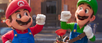 Mario and Luigi in The Super Mario Bros Movie